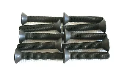 1/4-28 X 1-1/2  Flat Head Hex Socket Cap Screws Alloy Black Steel - 10 Pcs • $7.25