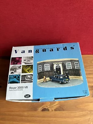 Vanguards PD3002 Rover 3500 V8 Police Escort Diorama New Never Been Out Of Box • £71.50