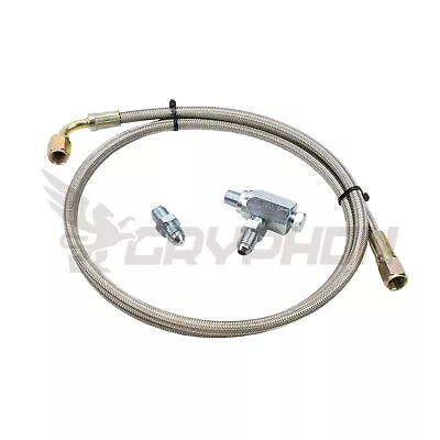 104cm Universal Turbo Oil Feed Line Kit Garrett T04Z GT3076R GT3582R GTX3584R • $61.49