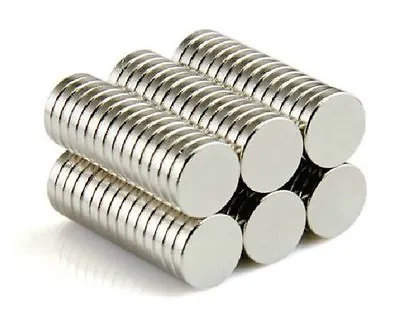 Lot 100 200 500 Rare Earth Neodymium Disc Magnets 6 X 1.5mm (1/4 X 1/16 Inch) • $7.99