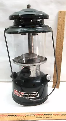 $30 • Buy Vintage Coleman Two Mantle Adjustable Gas Camping Lantern 288A 3/93 - 920231