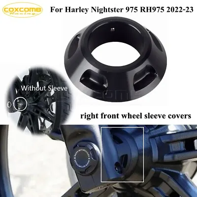 $23.70 • Buy Motorcycle Right Front Wheel Bushing Cover For Harley Nightster 975 RH975 22-23
