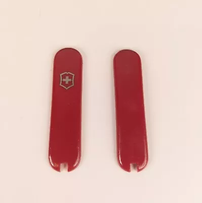Victorinox Classic Replacement Scales Fits 58mm Swiss Army Knives Red Pair • $4.99