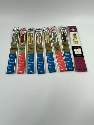 Vintage J & P Metal  Zippers Dress Neck Assortment Of 7& 1 Talon • $9.99