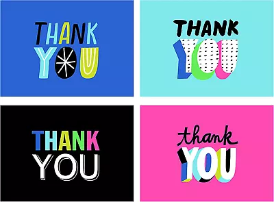 Hallmark Thank You Cards Assortment Colorful Thanks (48 Cards With Envelopes... • $20.55