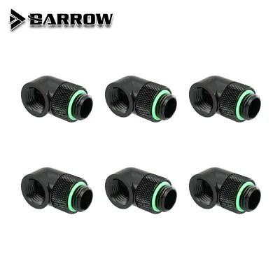 Barrow G1/4'' Male To Female 90 Degree Rotary Elbow Fitting For PC Water Cooling • $33.40