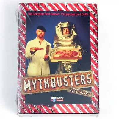 MYTHBUSTERS Complete Season 1 DVD **Factory Sealed** 13 Episodes On 4 DVD's 2003 • $17