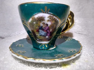 Vintage Collectable Mini Porcelain Teacup And Saucer • $9