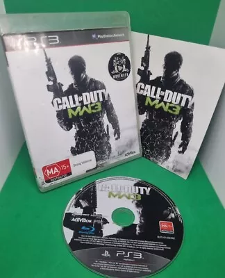 MINT DISC Call Of Duty Modern Warfare 3 PS3 Game  MW3 PlayStation 3 Shooter War • $9.49