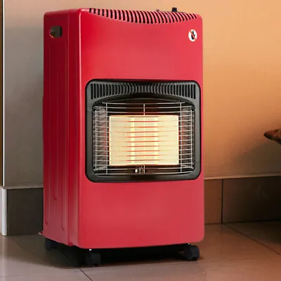 Folding Design Calor Gas Heater Portable Butane Cabinet Space Heaters +Regulator • £78.99