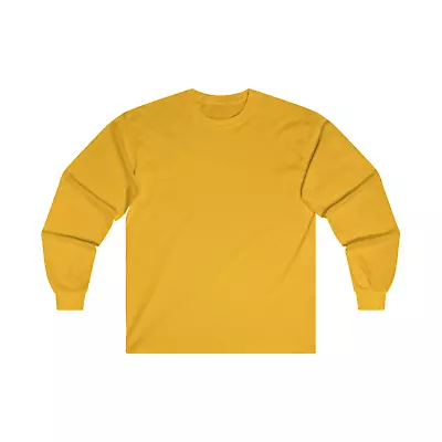 Marshall Amplification Logo Men's Ultra Cotton Long Sleeve T-Shirt American Tee • $27.88