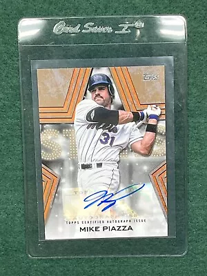 Mike Piazza 2023 Topps Baseball Series One Auto #bsa-pia New York Mets 17/50 • $4.45