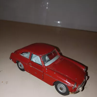 Vintage Corgi MGB MG GT Made In Great Britain Diamond Lights Hatch/Doors Open • $16