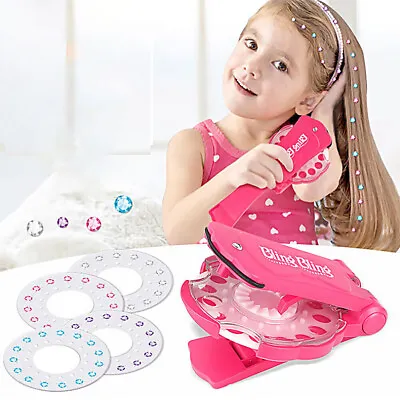 Bling Diamond Stapler Sparkle Hair Machine Accessories Or 180 Gems Coloured • £4.79