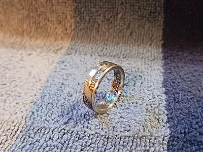 1963 90% Silver  Washington Quarters Coin Ring Size 7 • $25