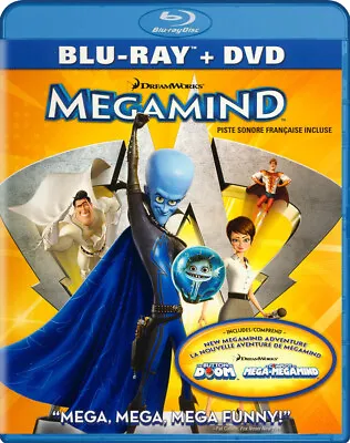 Megamind (Blu-ray + DVD) (blu-ray) (Bilingual) New Blu • £15.26