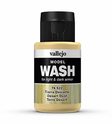 Vallejo Model Wash - Model Weathering - Desert Dust 35ml - 76522 • £5.25