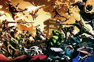 Marvel Vs. Capcom Poster Wall Art Home Decor Photo Prints 16x24 20x30 24x36  • $16.99