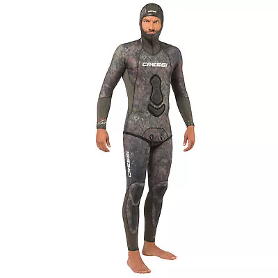 Cressi 5mm Mens Seppia 2-piece Freediving Wetsuit • $299.95