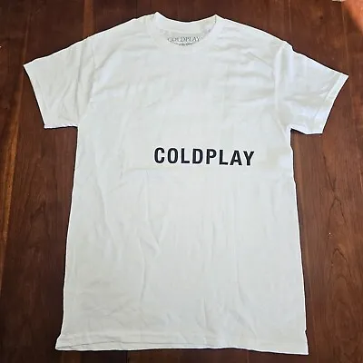 COLDPLAY 2022 WORLD TOUR T Shirt Small MUSIC OF THE SPHERES Tee Band Concert • $30.82