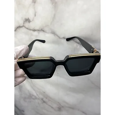 Men’s Black Gold Frame SunglassesTrendy Millionaire SunglassesSquare FRAME • $58