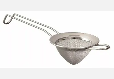 Fine Mesh Strainer Cocktail Stainless Steel Bar Pub Conical Kitchen Tea- 5 Pack • £9.99