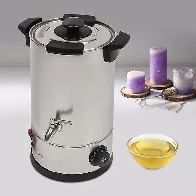 10L Wax Melter Wax Melting Pot Temperature Control Candle Melting Pot 1800W  • £95