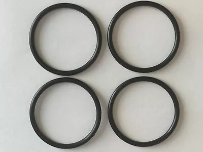 Lot Of 4 - 224 Buna-N O-Ring 70A Durometer Black 1-3/4  ID 2  OD 1/8  Wide • $3.75