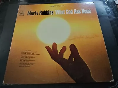 Marty Robbins – What God Has Done VG+ Original Stereo Columbia LP Record 1965 • $5.99