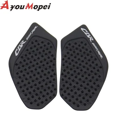 Tank Traction Side Pad Gas Fuel Knee Grip Decals Fit Honda CBR600RR F5 03-06 • $16.82