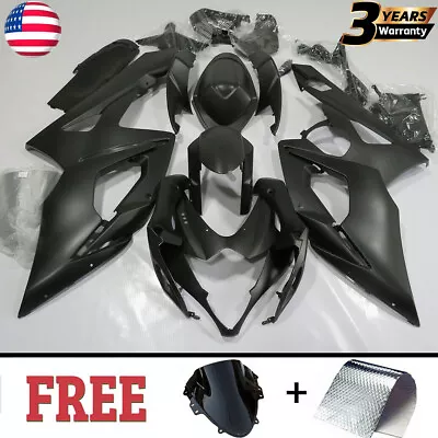 K5 Fairing Kit For Suzuki GSXR1000 2005 2006 Matte Black Bodywork ABS Injection • $349.01