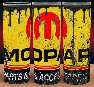 Mopar Parts & Accessories Lube Filter Very Dirty Grunge Oil Cup Mug Tumbler 20 • $19.95