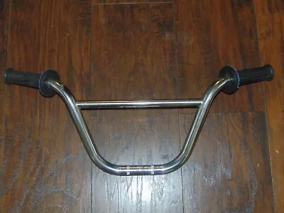 Mongoose Supergoose Handlebars & Grips 1980’s Stainless Bars Maurice Old BMX • $700