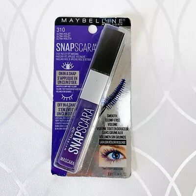 Maybelline New York Snapscara Washable Mascara 310 Ultra Violet • $9