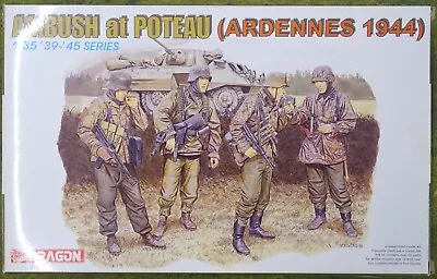 £19.99 • Buy 1/35 Dragon WW2 AMBUSH AT POTEAU ARDENNES 1944 6091 Complete 04946