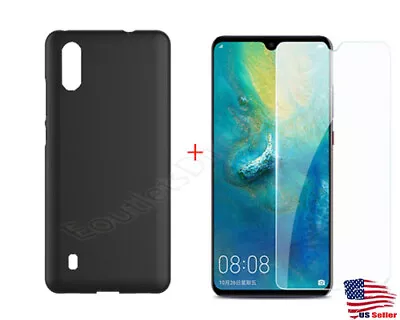 New Soft Slim TPU Case Cover And + 9H Tempered Glass For ZTE Blade A5 2020  • $9.96