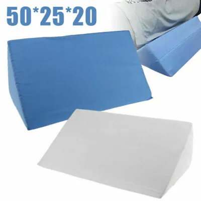 Acid Reflux Foam Bed Wedge Pillow Leg Elevation Back Lumbar Support Cushions ^ • £15.48