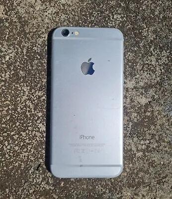 Apple IPhone 6 - 16GB - Silver (Unlocked) A1586  • $30