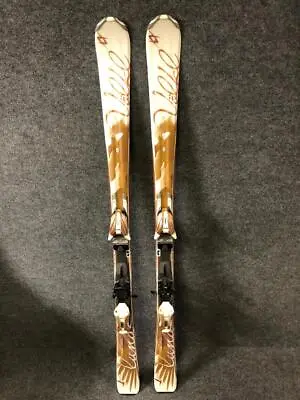 Volkl Attiva Luna 156 Cm Skis With Marker Attiva Bindings • $99.95