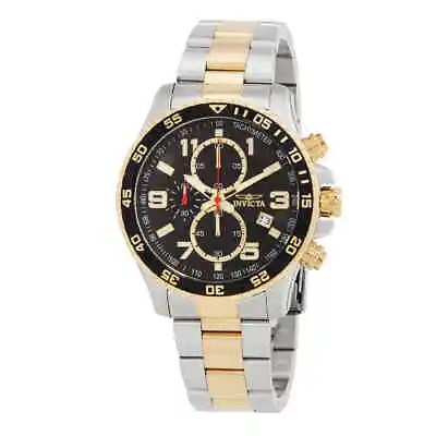 Invicta Specialty Chronograph Black Dial Men's Watch 14876 • $62.11