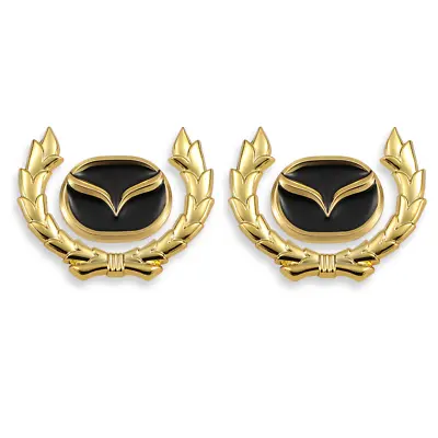 2PCS 3D Metal Fender Logo Emblem For Mazda 3 6 9 CX-5 MX-5 CX-7 RX-7 RX-8 Miata • $13.99