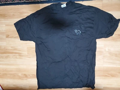 $8.99 • Buy Vintage 1998 Camel Cigarettes Camel Logo Pocket T Shirt Mens XL Black - NEW