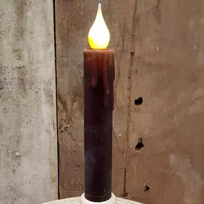 Brown 7  Taper Timer Battery Candle • $7.99