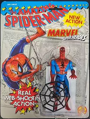 1991 Toy Biz Marvel Super Heroes Action Figures: Spider-Man • $11.95