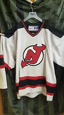 Patrik Elias CCM Maska Large New Jersey Devils Jersey Vintage • $40