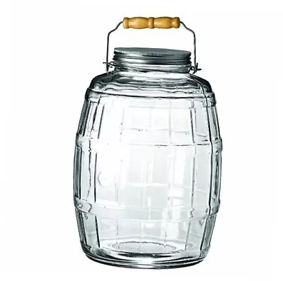  Glass Barrel Jar With Lid 2.5 Gallon • $70.53