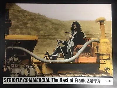 Frank Zappa Tractor Strictly Commercial Best Of 1995 Rykodisc Promo Poster 18x24 • $12.99