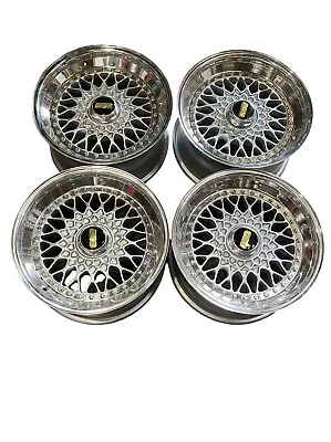 Mercedes W126 W123 W107 BBS 16'  Wheels 8J X 16” ET 11 Genuine 3 Pieces • $3900