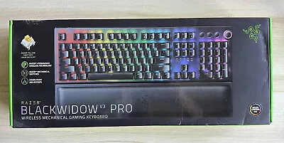 $144.50 • Buy Razer BlackWidow V3 Pro Wireless Yellow Switch Mechanical Gaming Keyboard