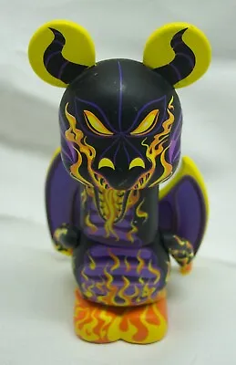 Disney VINYLMATION Sleeping Beauty MALEFICENT BLACK DRAGON 3  Vinyl Plastic Toy • $20